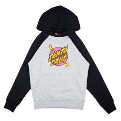 Sweat Kid SANTA CRUZ Crossbone Dot Raglan...