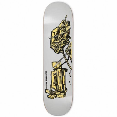 Skateboard POLAR Drivers Licence Rozenberg Grey