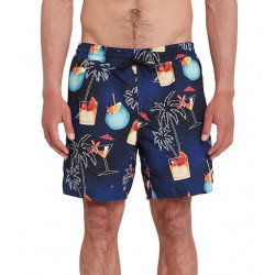 Boardshort VOLCOM Novelty Trunk 17 Blue Print