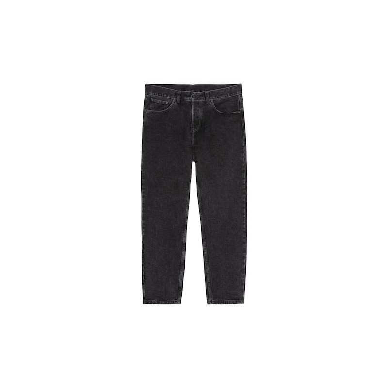 Jean CARHARTT WIP Newel Black Stone Washed