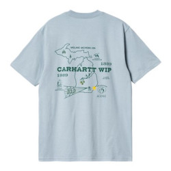 T-shirt CARHARTT WIP Home State Dusty Ice