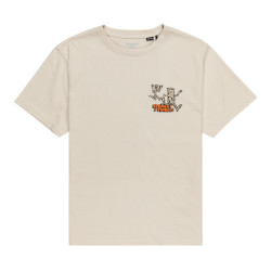 T-shirt Kid ELEMENT The Chase Oat Milk