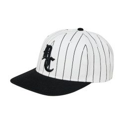 Casquette DC Dugout White Pinstripe