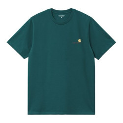 T-shirt CARHARTT WIP American Script Malachite