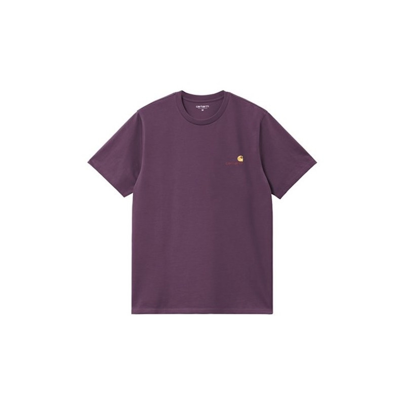 T-shirt CARHARTT WIP American Script Huckleberry T-shirt CARHARTT WIP American Script Huckleberry