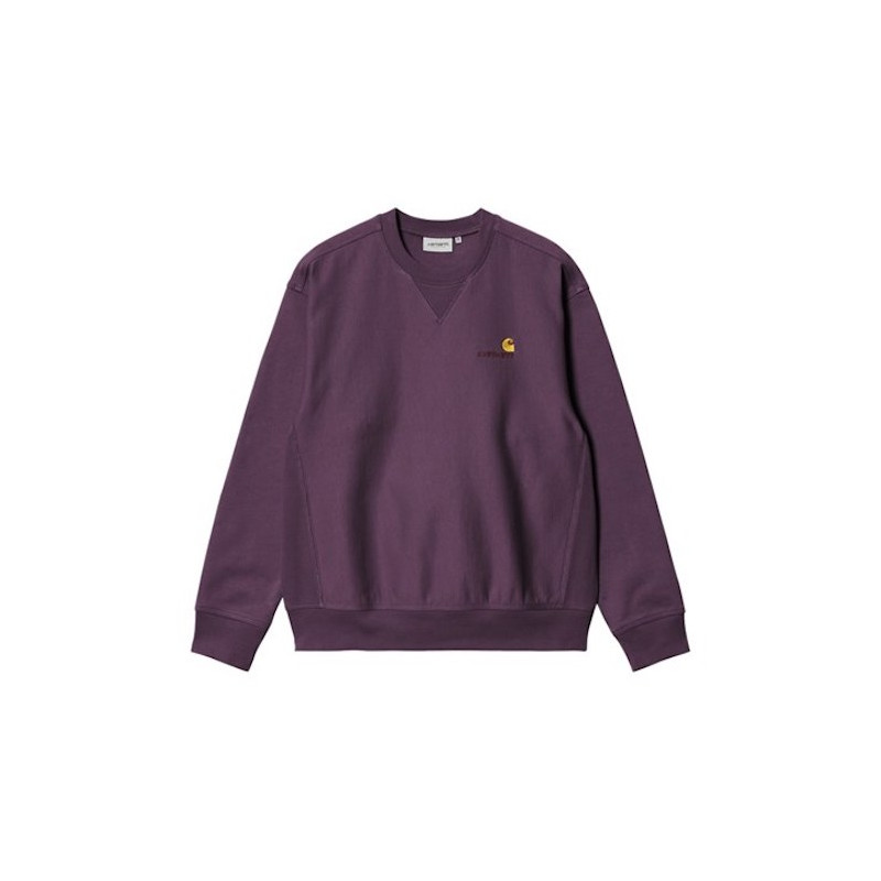 Pull CARHARTT WIP American Script Huckleberry Pull CARHARTT WIP American Script Huckleberry