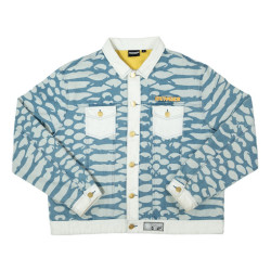 Veste HUNGER Snake Peel Blue White