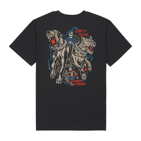 T-shirt ELEMENT Timber Guard Dogs Flint Black