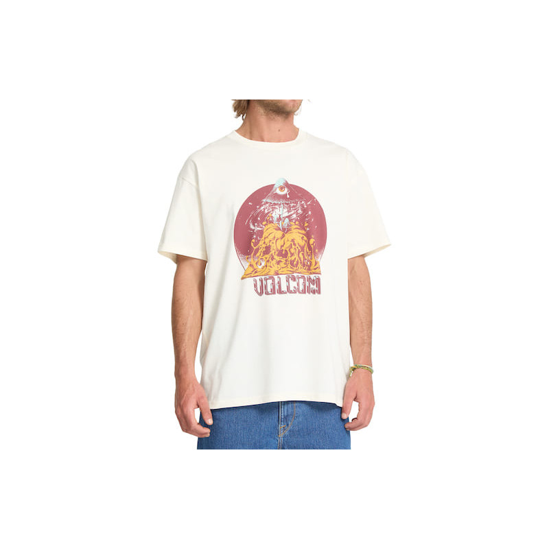 T-shirt VOLCOM Callum Rooney Off White