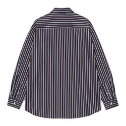 Chemise CARHARTT WIP Palance Stripe Dark Navy
