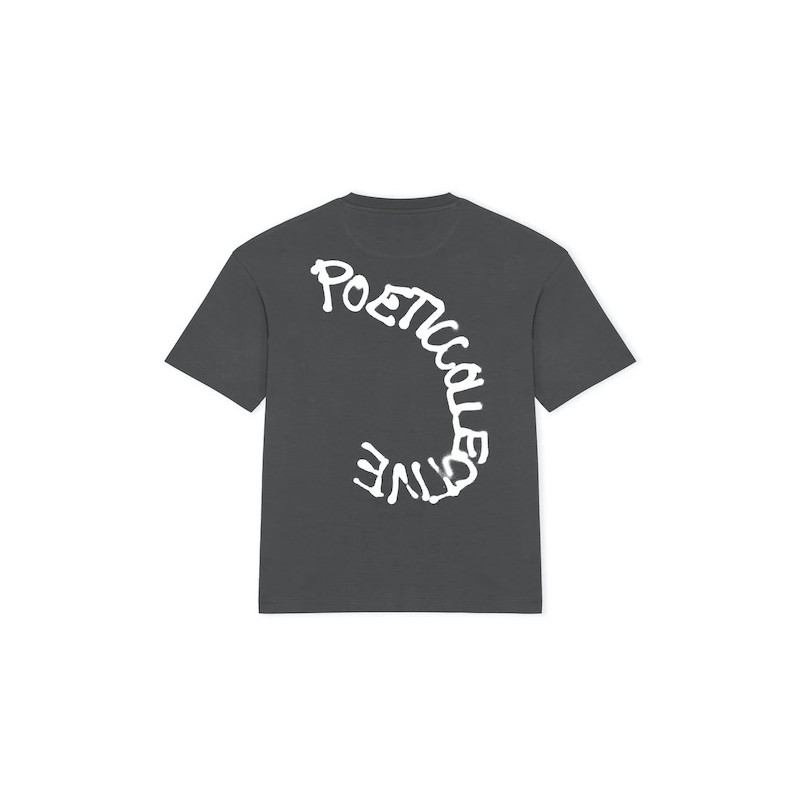 T-shirt POETICCOLLECTIVE Iron Grey Spray
