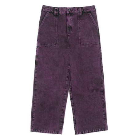 Pantalon POETICCOLLECTIVE Painter Purple Acid Wash