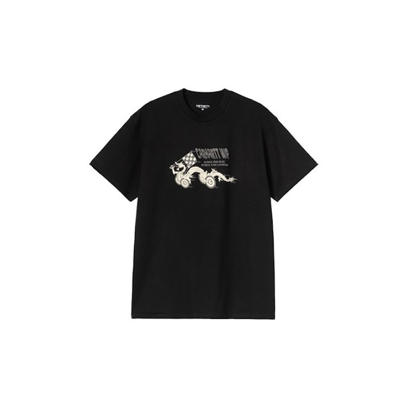 T-shirt CARHARTT WIP Make Believe League Black