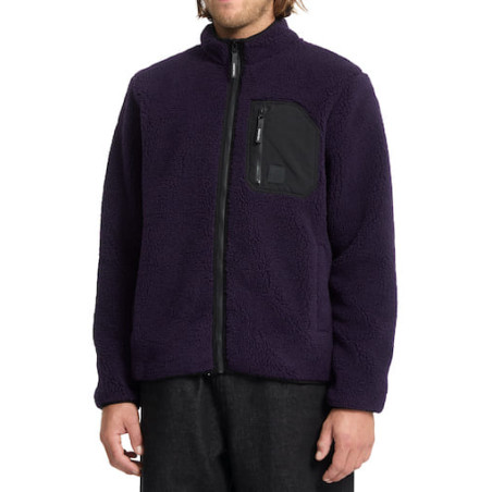 Polaire VOLCOM Muzzer Fuzzar Dark Purple