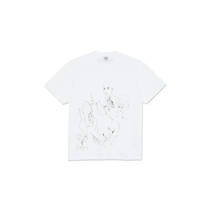 T-shirt POLAR Steve Reve White