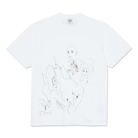 T-shirt POLAR Steve Reve White