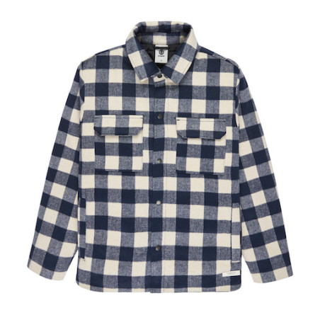 Surchemise ELEMENT Lodge Check Eclipse Navy