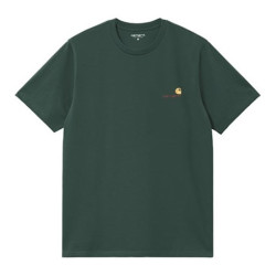 T-shirt CARHARTT WIP American Script Kale Green