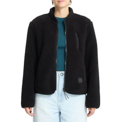 Veste Girl VOLCOM Sherpa Wuzer Fuzzar Black