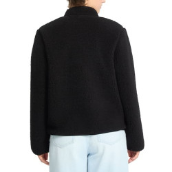 Veste Girl VOLCOM Sherpa Wuzer Fuzzar Black