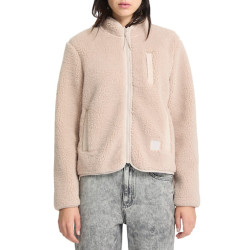 Veste Girl VOLCOM Sherpa Wuzer Fuzzar Khakiest