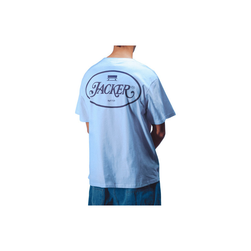 T-shit JACKER ID White Purple