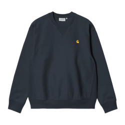 Pull CARHARTT WIP American Script Deep Night