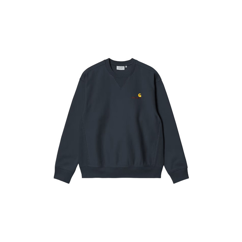 Pull CARHARTT WIP American Script Deep Night