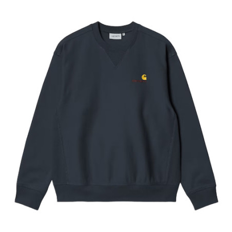 Pull CARHARTT WIP American Script Deep Night