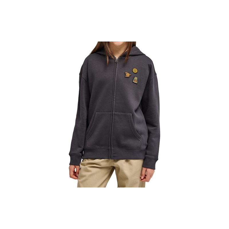 Sweat Kid ELEMENT Timber Icon Embroidery Black