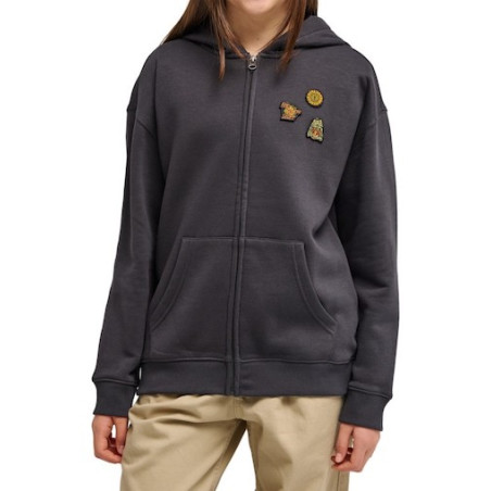 Sweat Kid ELEMENT Timber Icon Embroidery Black