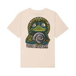 T-shirt Kid ELEMENT Timber The Frog Oat Milk