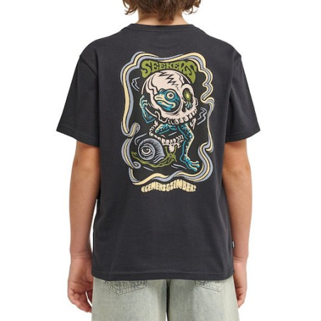 T-shirt Kid ELEMENT Timber Hermit Off Black