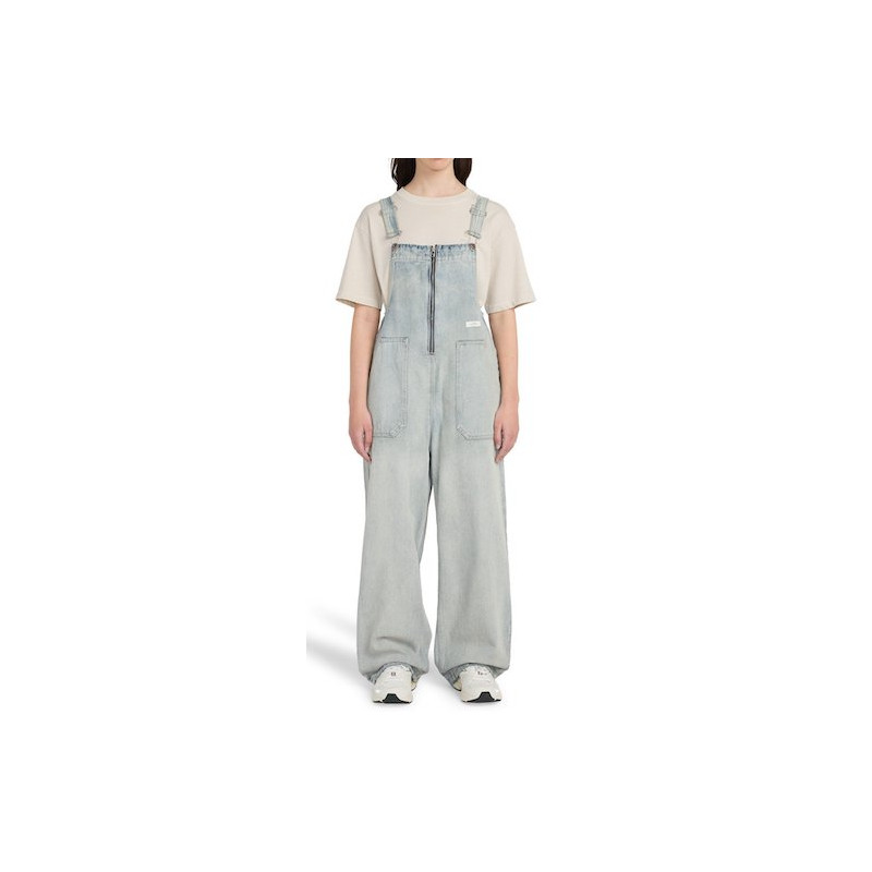 Salopette Girl ELEMENT 70 Dungaree Ash Bleach Wash