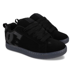 Chaussure DC Court Graffik Black Grey Black