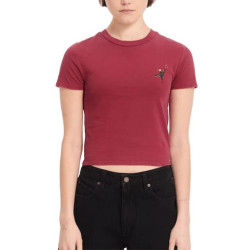 T-shirt Girl VOLCOM Moove On Deep Red