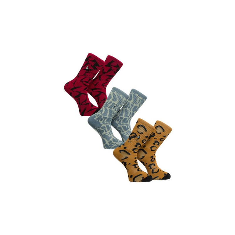 Chaussettes VOLCOM Print Mixer 3pack Mix