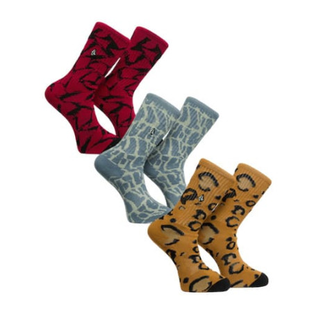 Chaussettes VOLCOM Print Mixer 3pack Mix