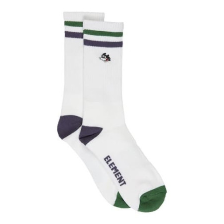 Chaussettes ELEMENT Snacks Off White