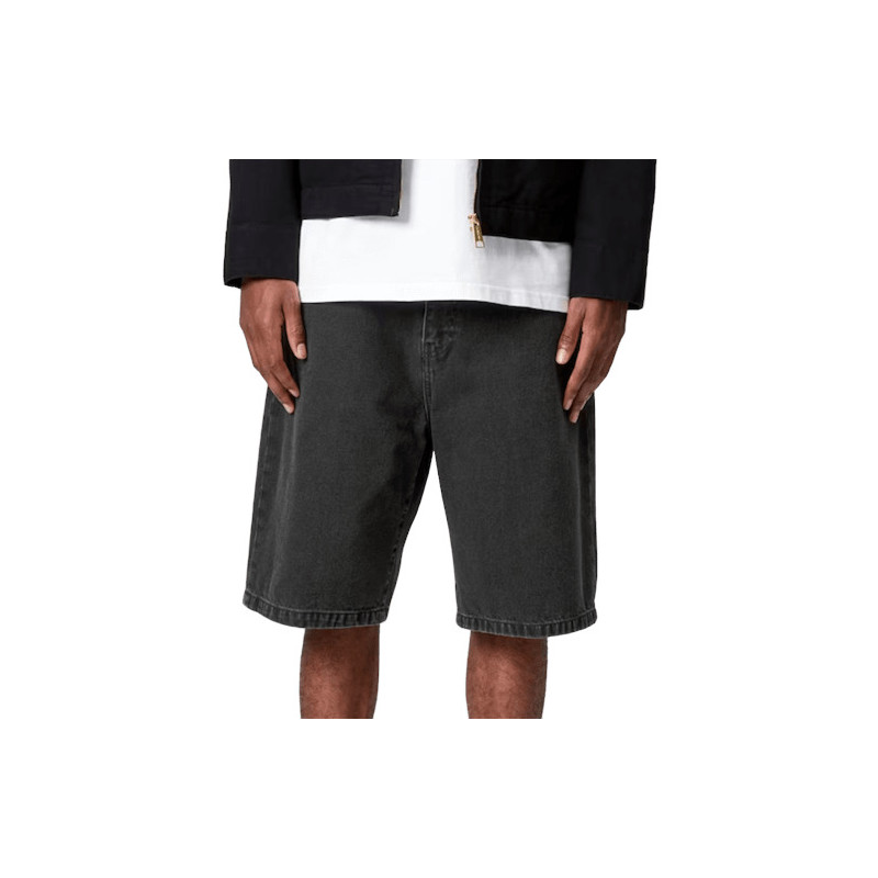 Short CARHARTT WIP Landon Black Stone Washed