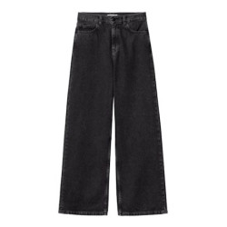 Jean Girl CARHARTT WIP Jane Black Heavy Stone Washed