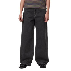 Jean Girl CARHARTT WIP Jane Black Heavy Stone Washed