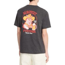 T-shirt VOLCOM Meowdy Heather Black