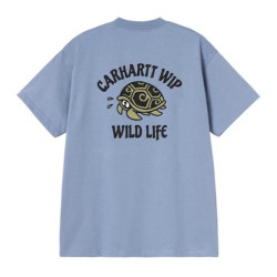 T-shirt CARHARTT WIP Wild Life Gentle Blue