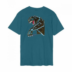 T-shirt SANTA CRUZ Natas Sketch Panther Teal