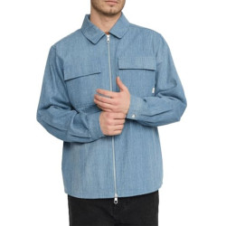 Chemise REVOLUTION Worker Light Blue