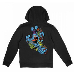 Sweat Kid SANTA CRUZ Roskopp Screaming Hand Five Black