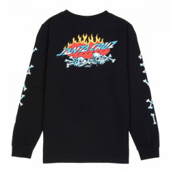 T-shirt Kid SANTA CRUZ Salba Voodoo Pit Black