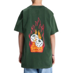 T-shirt Kid DC Burning Dice Ponderosa Pine