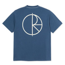 T-shirt POLAR Contrast Stroke Logo Grey Blue